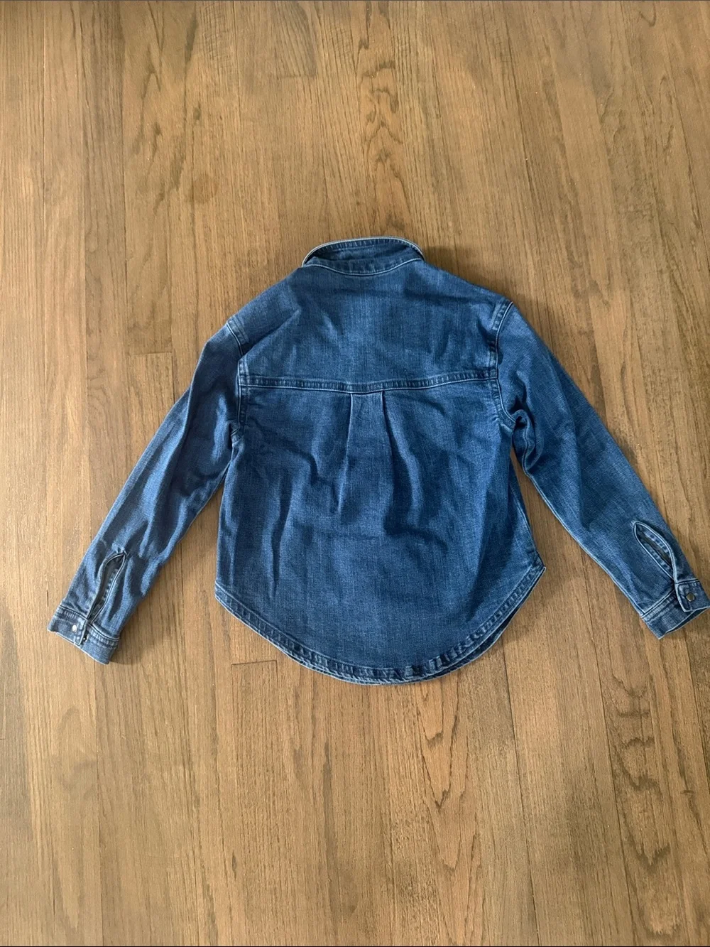 Weissman oversized denim shacket
